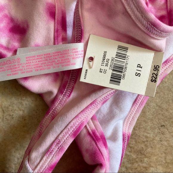 Pink Victoria Secret Pink Crop Sports Bra - Picture 9 of 10